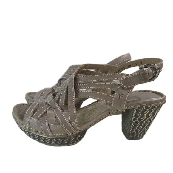 Josef Seibel Julia Slingback Sandal, Taupe 38/ US 7 - Picture 5 of 8